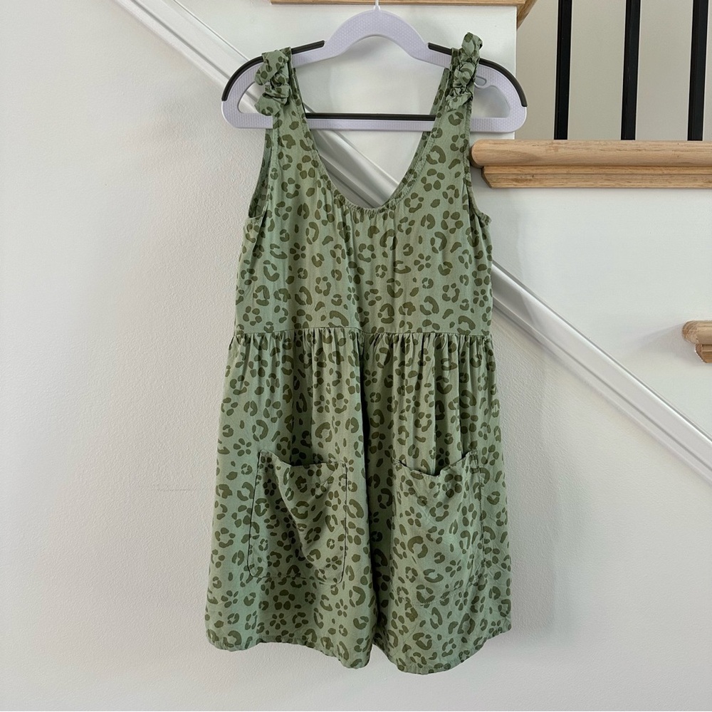 NWOT Cat & Jack Girls Shortalls Woven Romper, Size Small - Picture 2 of 6